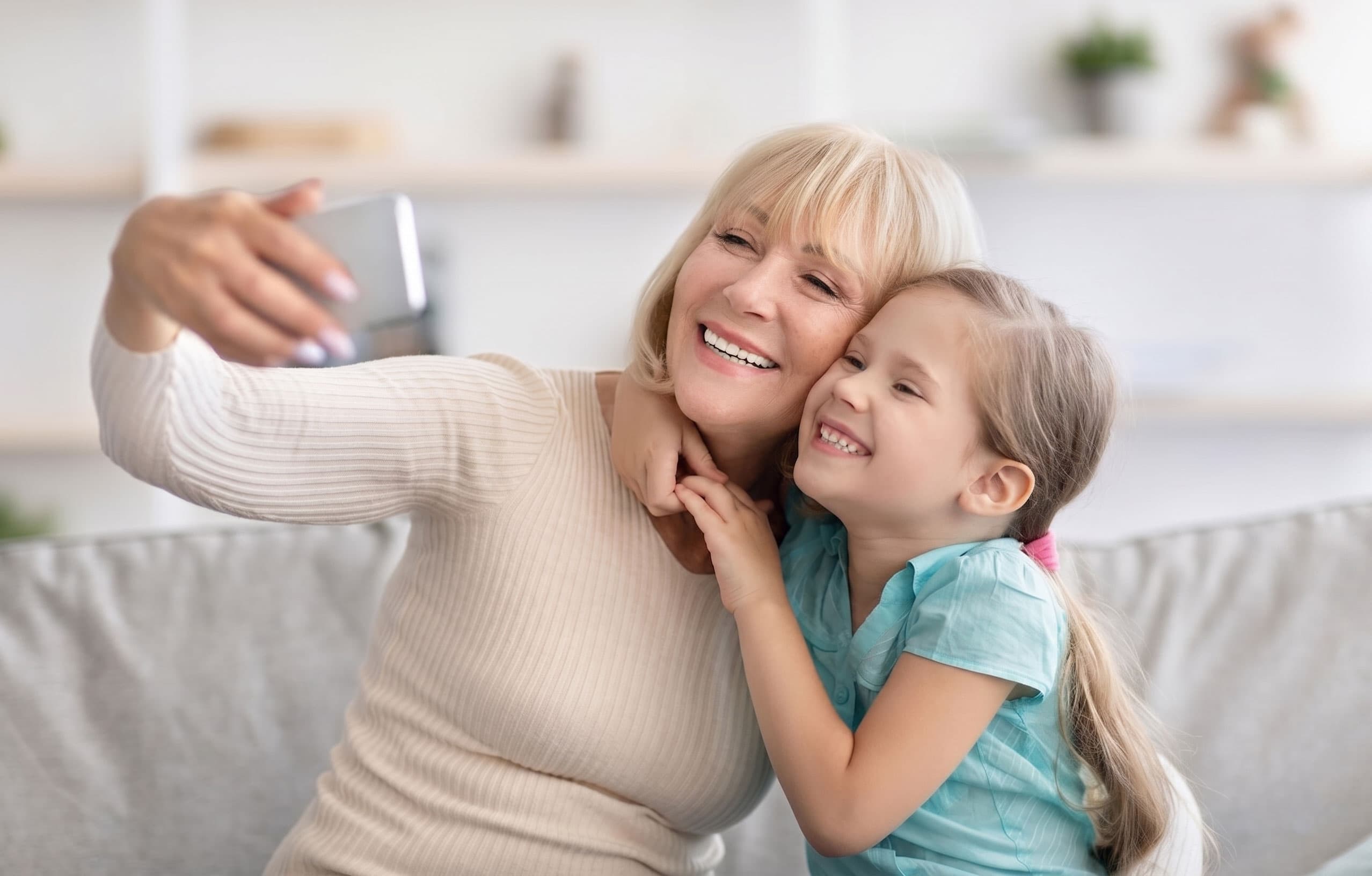 Patient with a confident smile after dental implant treatment